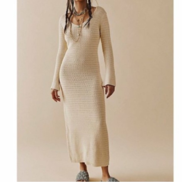 Free People Dresses & Skirts - FP Colbie Fauxchet Sweater Maxi